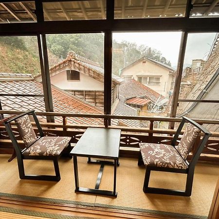 Sangai Ryokan Gotsu Bagian luar foto
